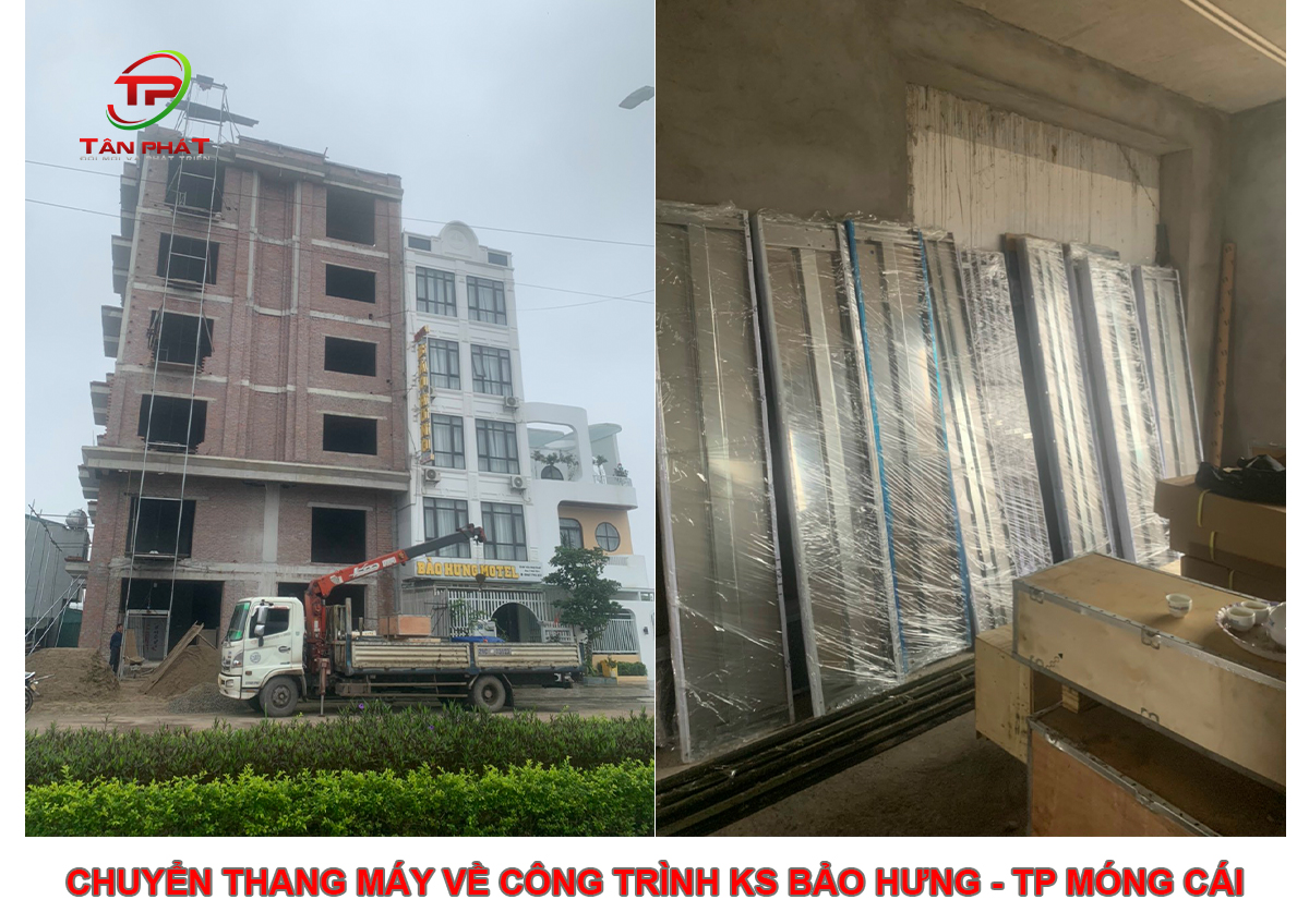 Chuyển Hàng Về Lắp Đặt Công Trình Khách Sạn Bảo Hưng - Tp Móng Cái
